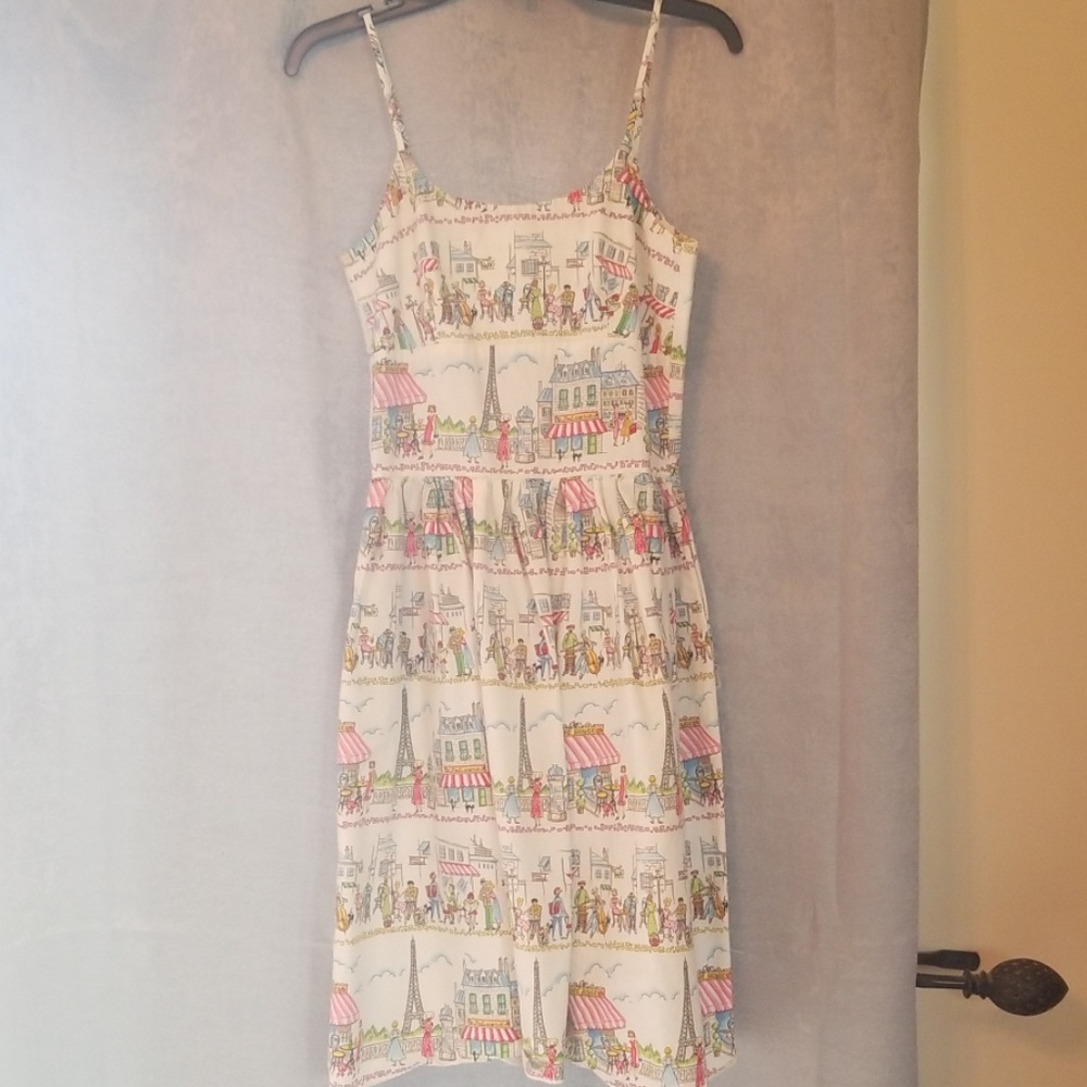 Bernie Dexter Parisian print circle dress